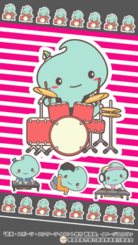 ピンクのストライプ壁紙（スマートフォン 1080×1920）